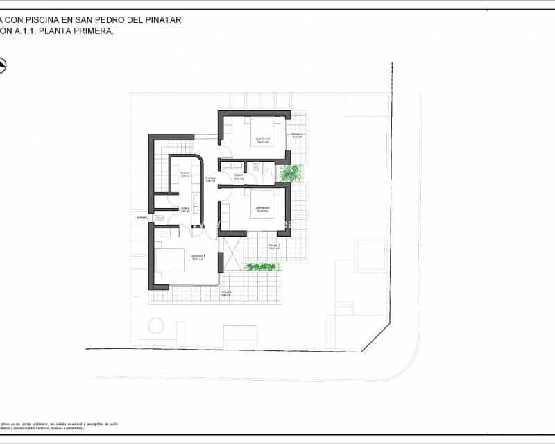 4 sypialnia Willa na sprzedaż w San Pedro del Pinatar z basenem garażem - 899 000 € (Ref: 10158539)
