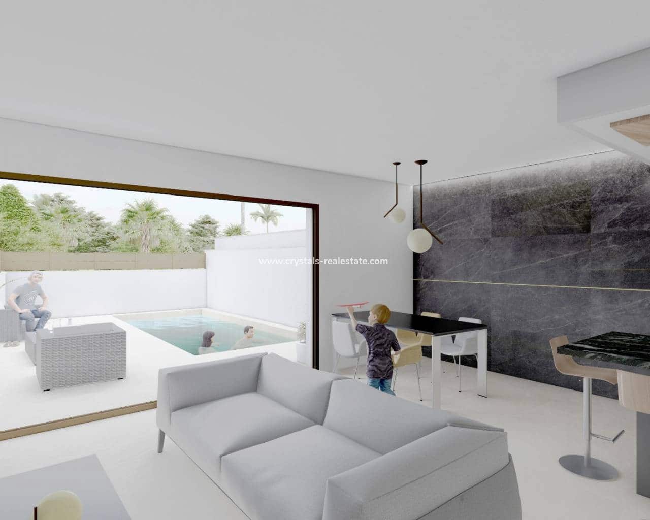 3 sypialnia Willa na sprzedaż w Algorfa z basenem - 350 000 € (Ref: 10159946)