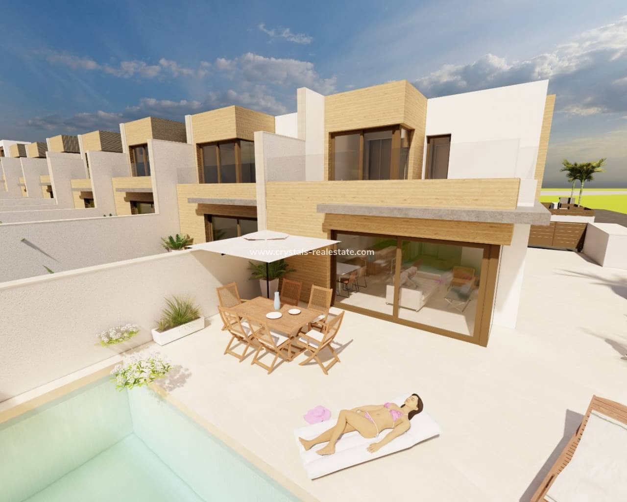 3 sypialnia Willa na sprzedaż w Algorfa z basenem - 350 000 € (Ref: 10159946)