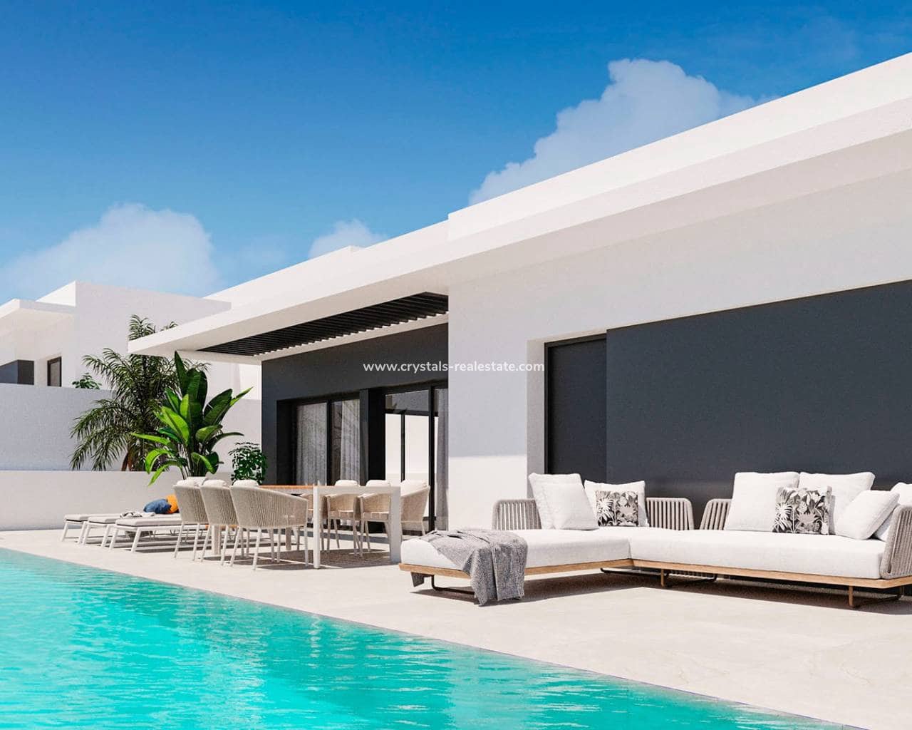 4 Zimmer Villa zu verkaufen in Ciudad Quesada mit Pool - 595.000 € (Ref: 10159947)