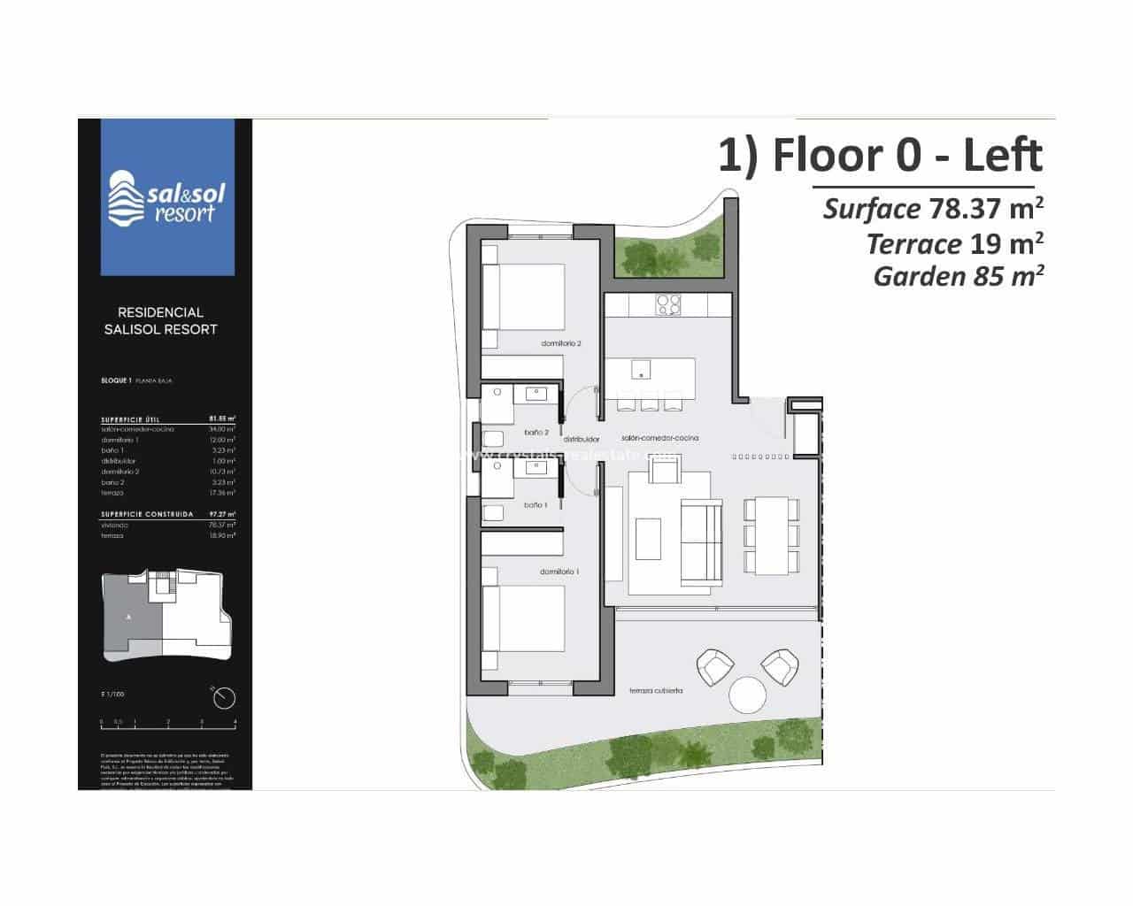 Lejlighed til salg i El Raso med swimmingpool - € 264.000 (Ref: 10163239)