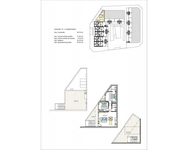 Bungalow de 2 habitaciones en Roldan en venta con piscina - 238.000 € (Ref: 8845707)