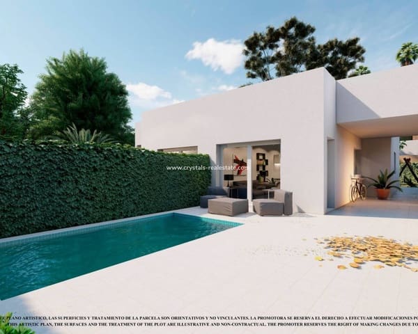 2 bedroom Semi-detached Villa for sale in Los Alcázares with pool garage - € 226,000 (Ref: 9579004)