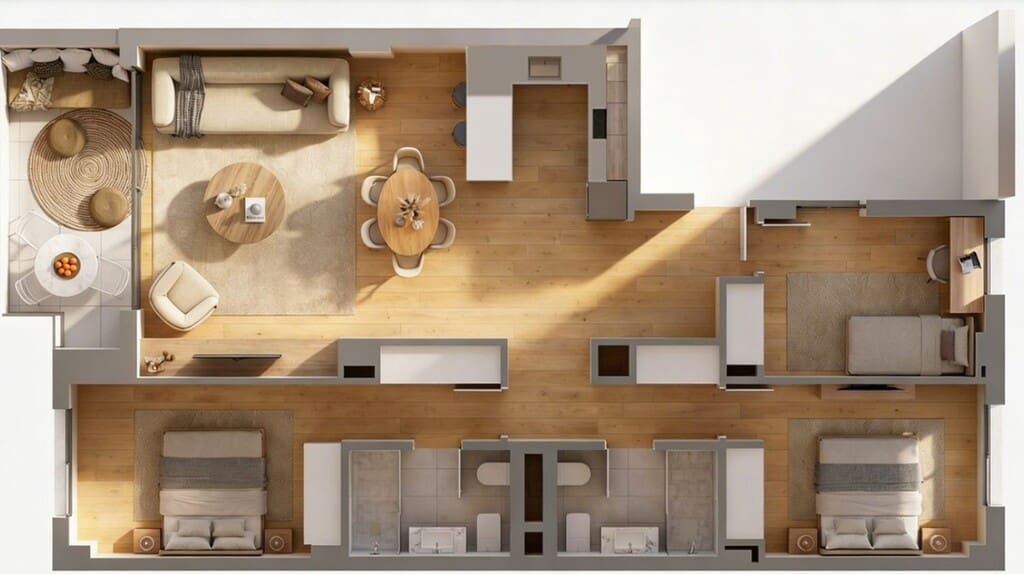 Penthouse para venda em Palma de Mallorca - 1 170 000 € (Ref: 10022096)