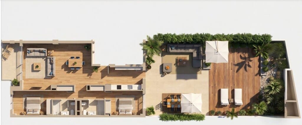 2 bedroom Apartment for sale in Palma de Mallorca - € 775,500 (Ref: 10022098)