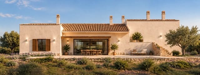 3 sovrum Finca/Hus på landet till salu i Muro med pool - 1 600 000 € (Ref: 10035010)