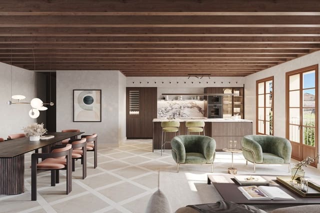 3 soverom Penthouse til salgs i La Calatrava, Palma de Mallorca med garasje - € 5 750 000 (Ref: 10141790)