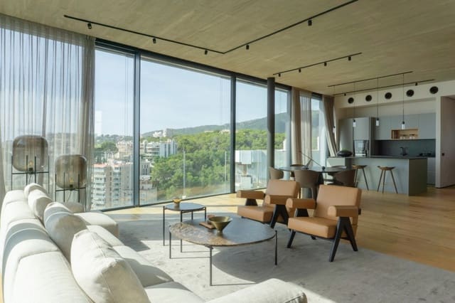 3 quarto Penthouse para venda em Cala Mayor, Palma de Mallorca com piscina garagem - 3 950 000 € (Ref: 10141794)