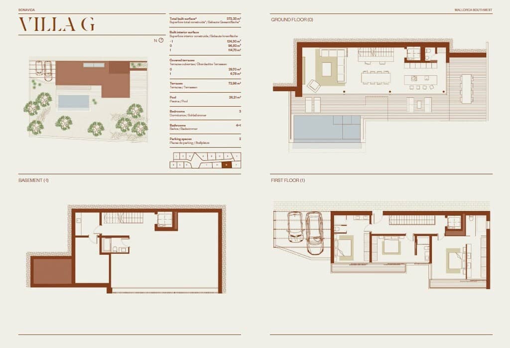 3 makuuhuone Huvila myytävänä paikassa Peguera / Paguera mukana uima-altaan - 3 650 000 € (Ref: 10171099)