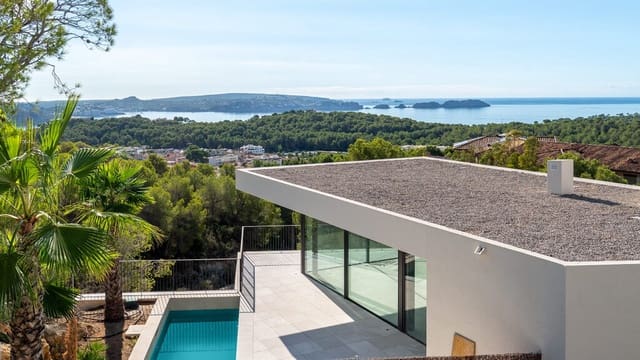 3 makuuhuone Huvila myytävänä paikassa Peguera / Paguera, Calvià mukana uima-altaan - 3 950 000 € (Ref: 10171104)