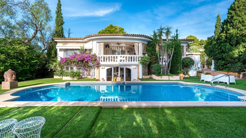 Chalet de 4 habitaciones en Costa d'en Blanes en venta con piscina garaje - 4.250.000 € (Ref: 10173386)