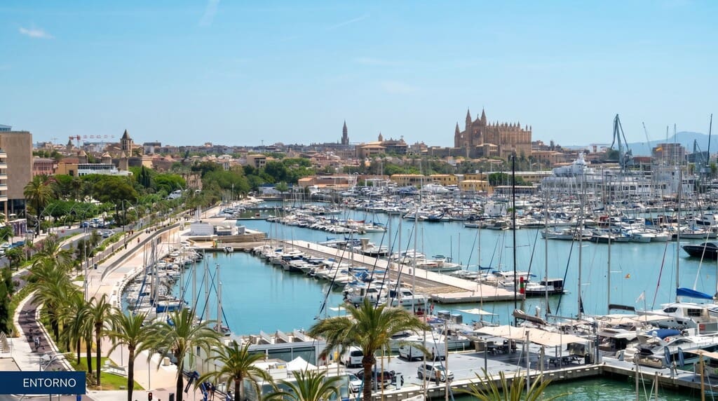 Apartamento de 1 habitación en Palma de Mallorca en alquiler - 2.000 € (Ref: 10186412)
