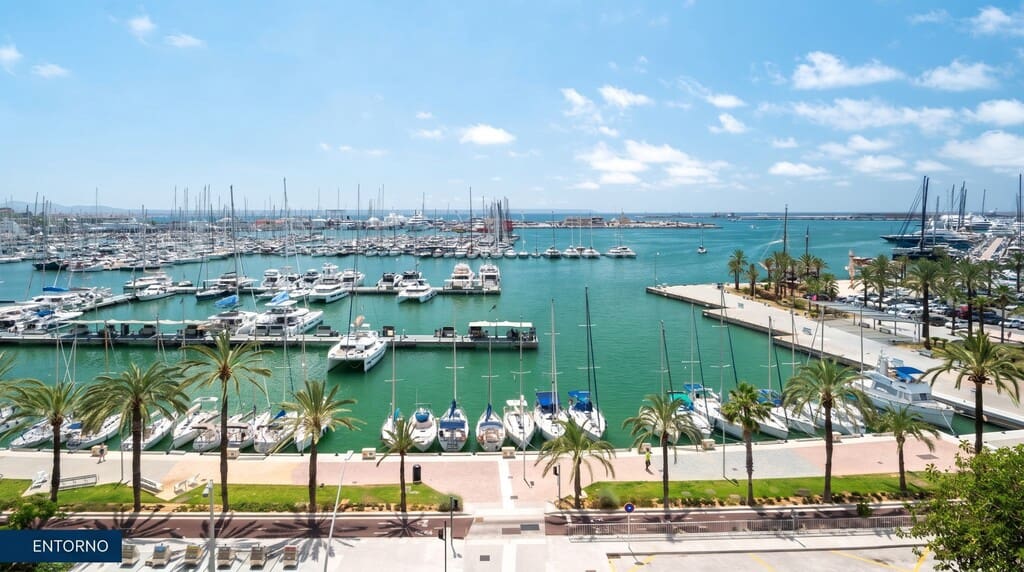 Apartamento de 1 habitación en Palma de Mallorca en alquiler - 2.000 € (Ref: 10186412)