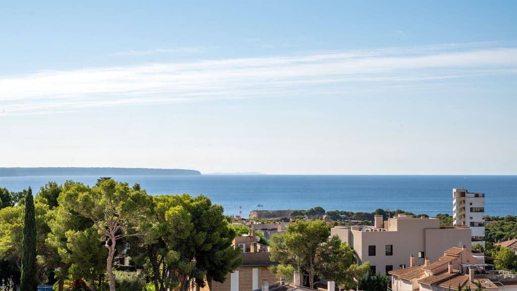 2 soveværelse Penthouse til salg i Palma de Mallorca med swimmingpool - € 1.825.000 (Ref: 7371691)