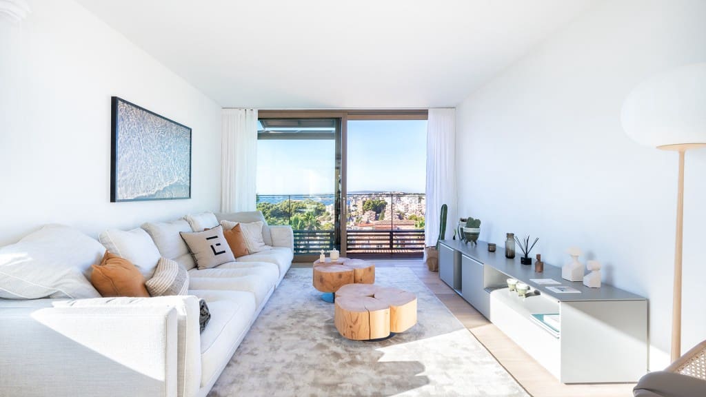 2 soveværelse Penthouse til salg i Palma de Mallorca med swimmingpool - € 1.825.000 (Ref: 7371691)