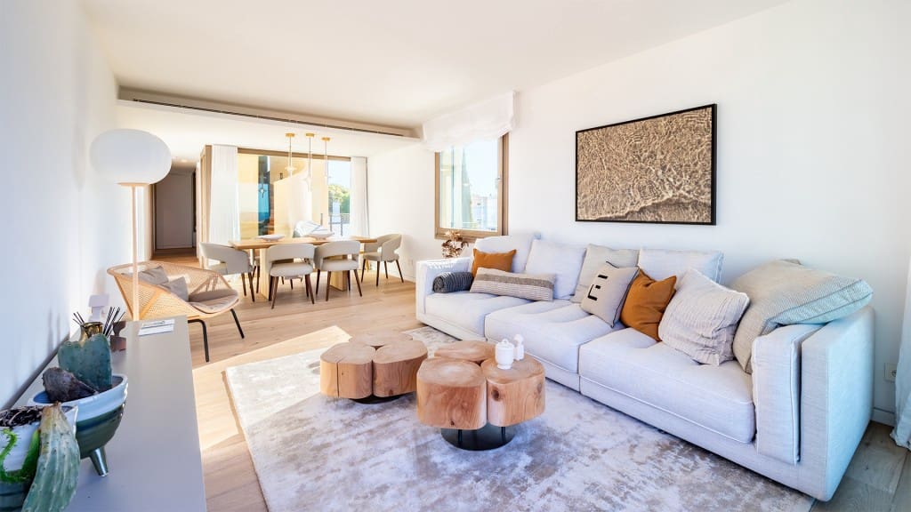 2 soveværelse Penthouse til salg i Palma de Mallorca med swimmingpool - € 1.825.000 (Ref: 7371691)