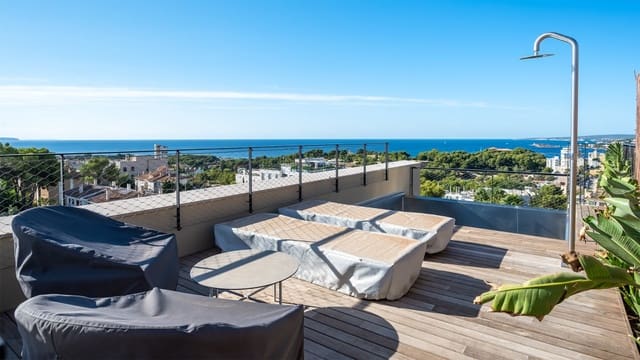 2 soveværelse Penthouse til salg i La Bonanova, Palma de Mallorca med swimmingpool - € 1.825.000 (Ref: 7371691)