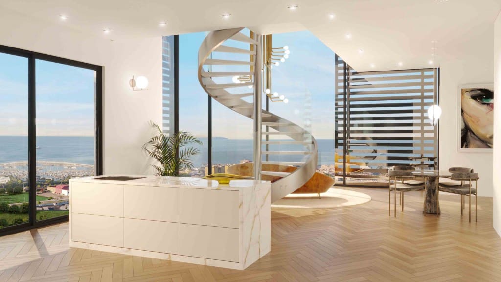 3 soverom Penthouse til salgs i Palma de Mallorca med svømmebasseng - € 2 850 000 (Ref: 7371705)