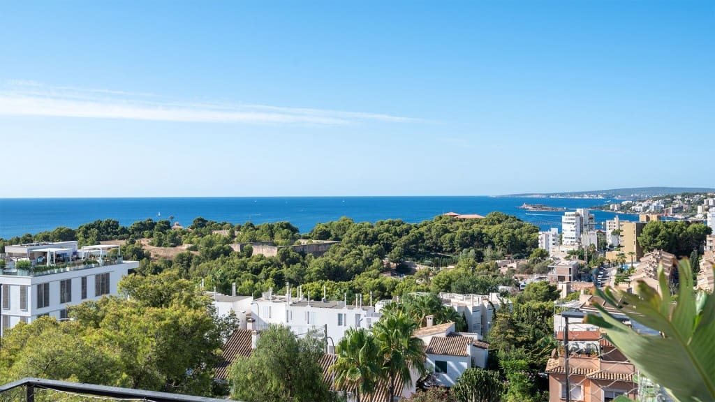 2 soveværelse Penthouse til salg i Palma de Mallorca med swimmingpool - € 1.225.000 (Ref: 7371773)