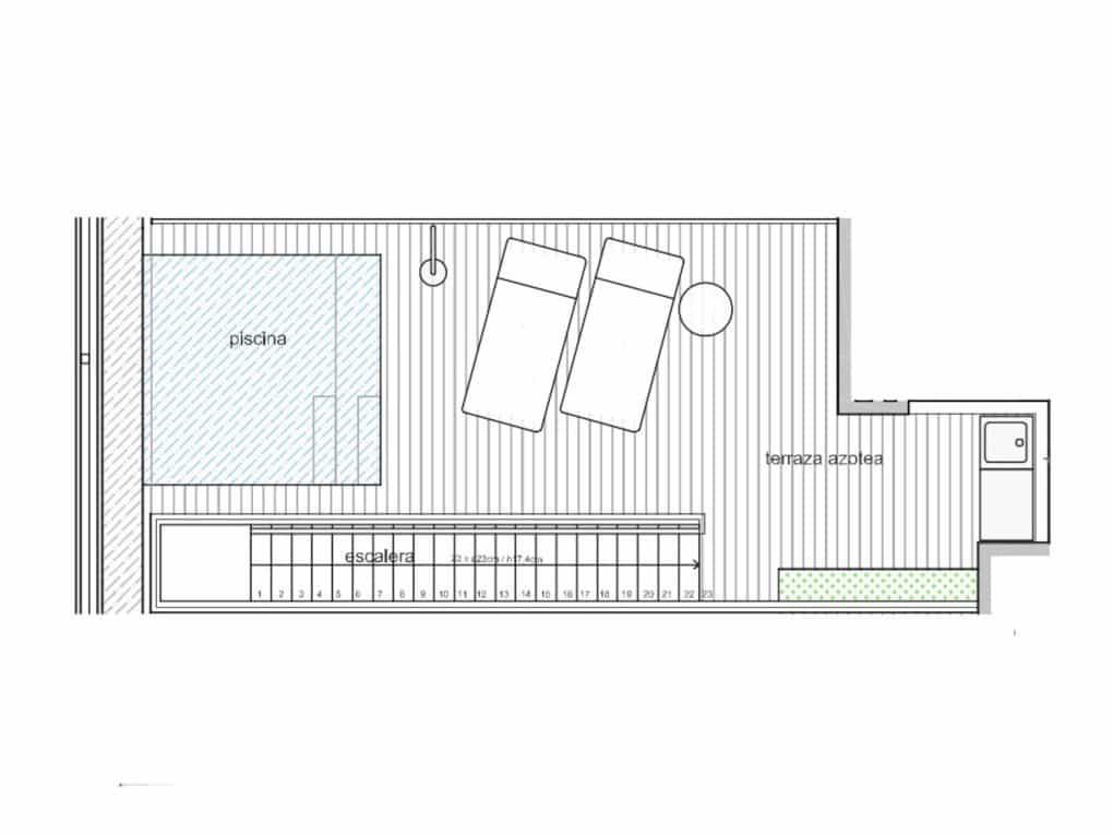 2 soveværelse Penthouse til salg i Palma de Mallorca med swimmingpool - € 1.225.000 (Ref: 7371773)