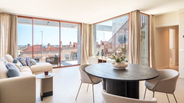 3 sovrum Takvåning till salu i Son Dameto, Palma de Mallorca med pool - 1 595 000 € (Ref: 7403916)
