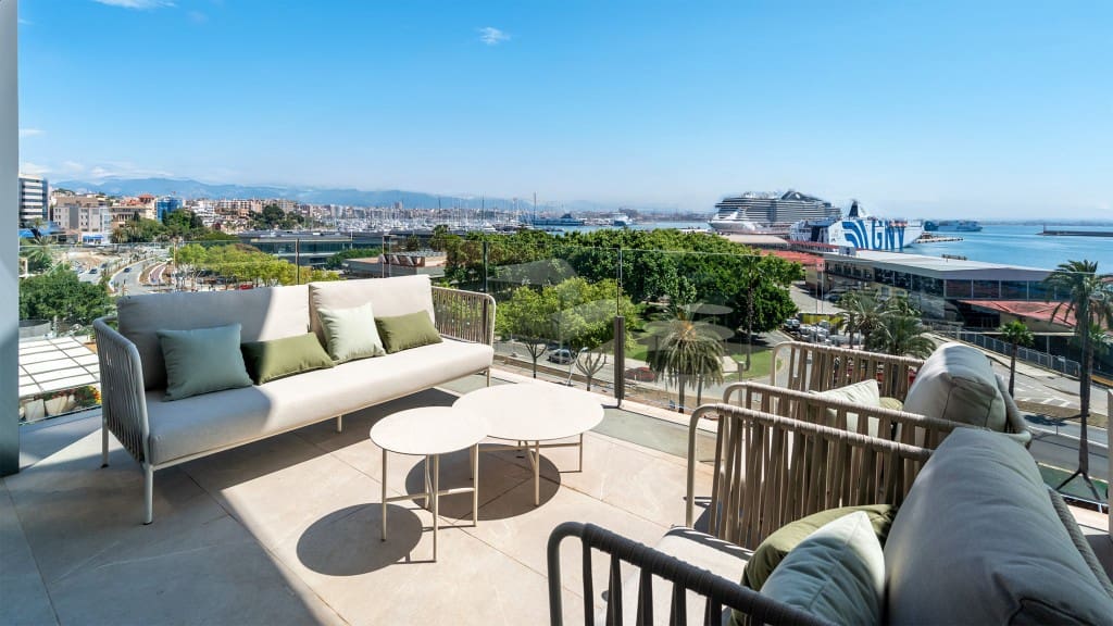3 soverom Penthouse til salgs i Palma de Mallorca med svømmebasseng - € 5 100 000 (Ref: 8523381)