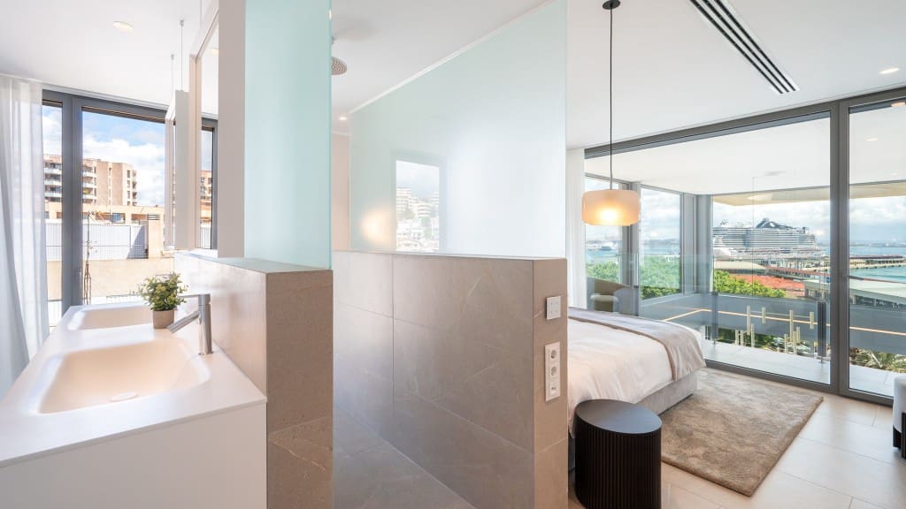 3 soverom Penthouse til salgs i Palma de Mallorca med svømmebasseng - € 5 100 000 (Ref: 8523381)