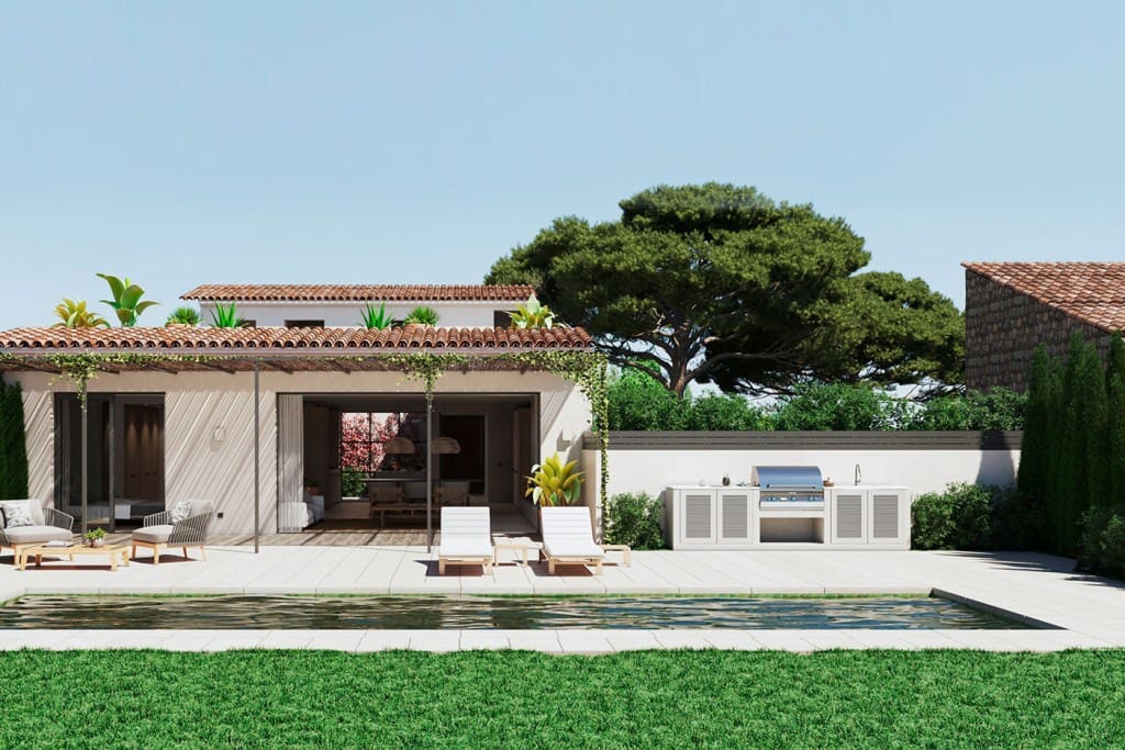 3 sypialnia Willa na sprzedaż w Establiments z basenem - 2 950 000 € (Ref: 8523451)