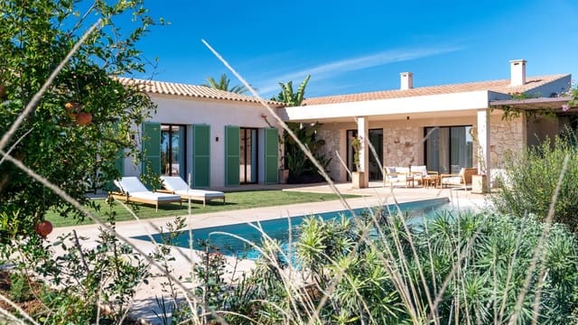 3 chambre Finca/Maison de Campagne à vendre à Sa Rapita / La Rapita, Campos avec piscine - 2 700 000 € (Ref: 8523476)