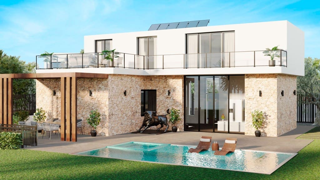 3 soveværelse Villa til salg i Sa Rapita / La Rapita med swimmingpool - € 1.920.000 (Ref: 8523502)