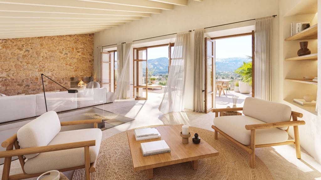 4 quarto Casa em Banda para venda em Santa Maria del Cami com piscina - 2 150 000 € (Ref: 8524879)