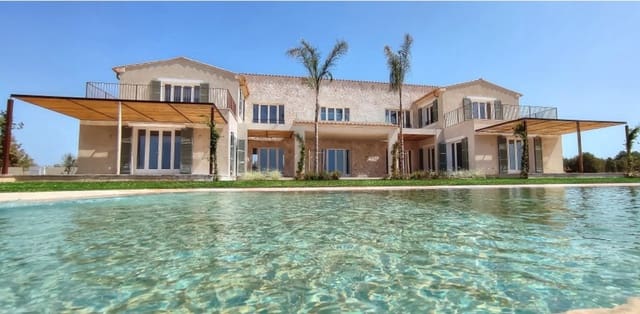 5 chambre Finca/Maison de Campagne à vendre à Sa Rapita / La Rapita, Campos avec piscine - 3 950 000 € (Ref: 8524881)