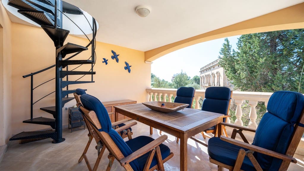 3 soveværelse Penthouse til salg i Palma de Mallorca med swimmingpool - € 1.200.000 (Ref: 8524945)