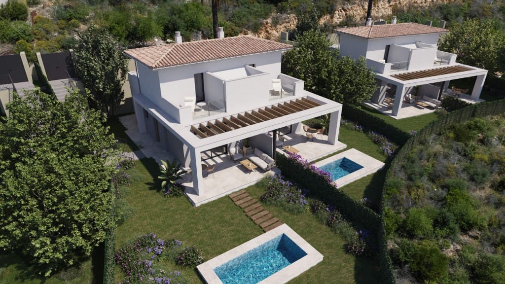2 slaapkamer Halfvrijstaande villa te koop in Cala Romantica met zwembad - € 388.000 (Ref: 8524999)