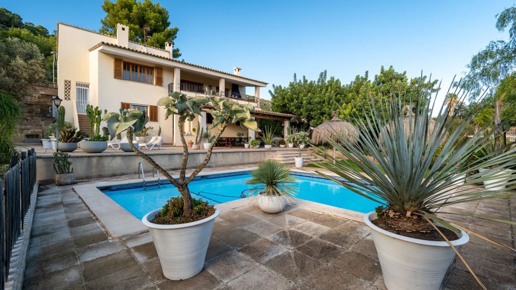 5 sovrum Villa att hyra i Bunyola med pool garage - 4 950 € (Ref: 8590513)