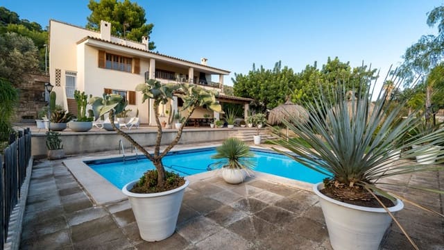 5 sovrum Villa att hyra i Bunyola med pool garage - 4 950 € (Ref: 8590513)