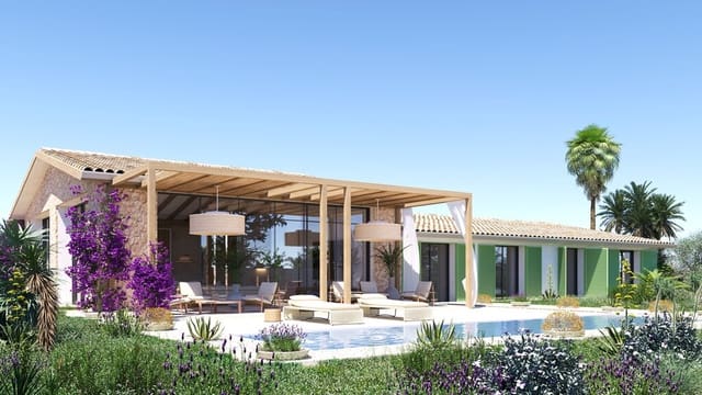 4 sovrum Finca/Hus på landet till salu i Llucmajor med pool garage - 3 750 000 € (Ref: 8634248)
