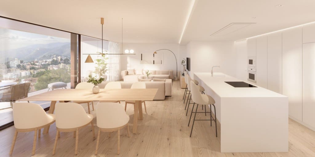 3 slaapkamer Penthouse te koop in Palma de Mallorca met zwembad - € 2.495.000 (Ref: 8636315)