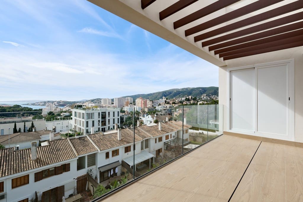 3 makuuhuone Kattohuoneisto myytävänä paikassa Palma de Mallorca mukana uima-altaan - 2 495 000 € (Ref: 8636315)