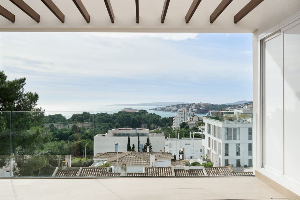 3 makuuhuone Kattohuoneisto myytävänä paikassa Palma de Mallorca mukana uima-altaan - 2 495 000 € (Ref: 8636315)