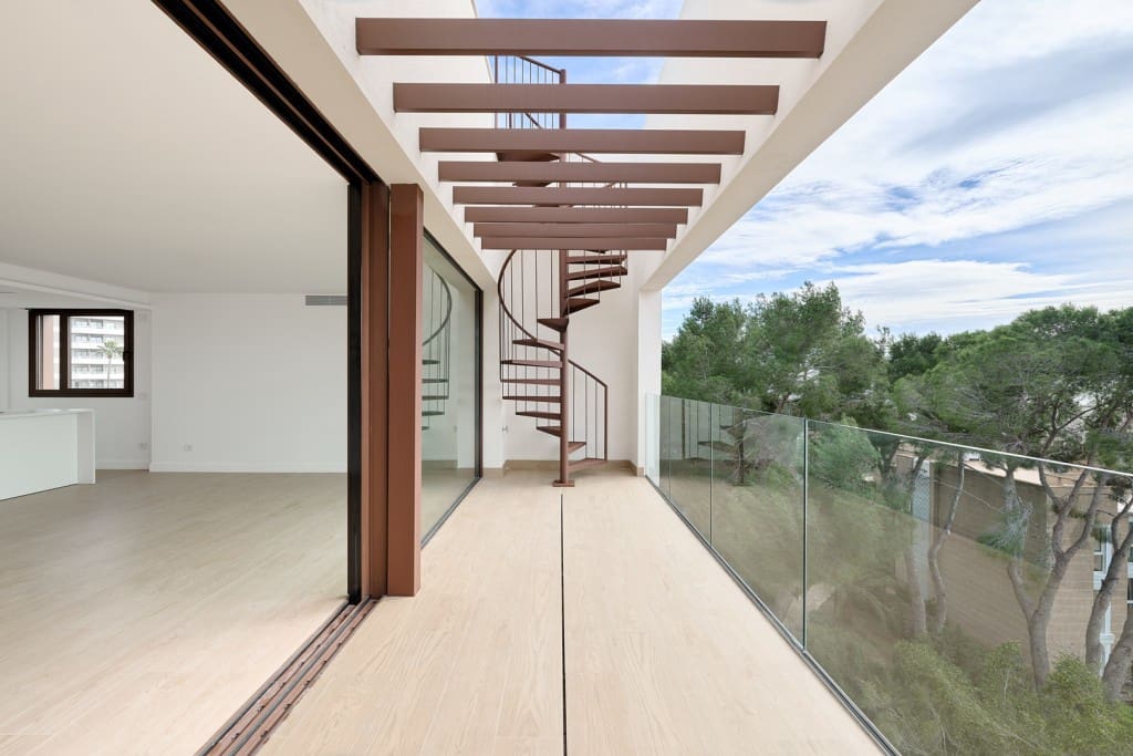 3 makuuhuone Kattohuoneisto myytävänä paikassa Palma de Mallorca mukana uima-altaan - 2 495 000 € (Ref: 8636315)