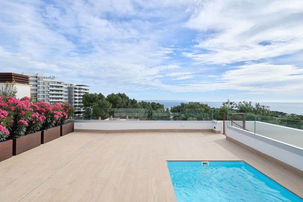 3 makuuhuone Kattohuoneisto myytävänä paikassa Palma de Mallorca mukana uima-altaan - 2 495 000 € (Ref: 8636315)