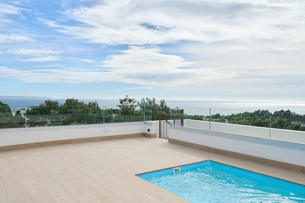 3 makuuhuone Kattohuoneisto myytävänä paikassa Palma de Mallorca mukana uima-altaan - 2 495 000 € (Ref: 8636315)