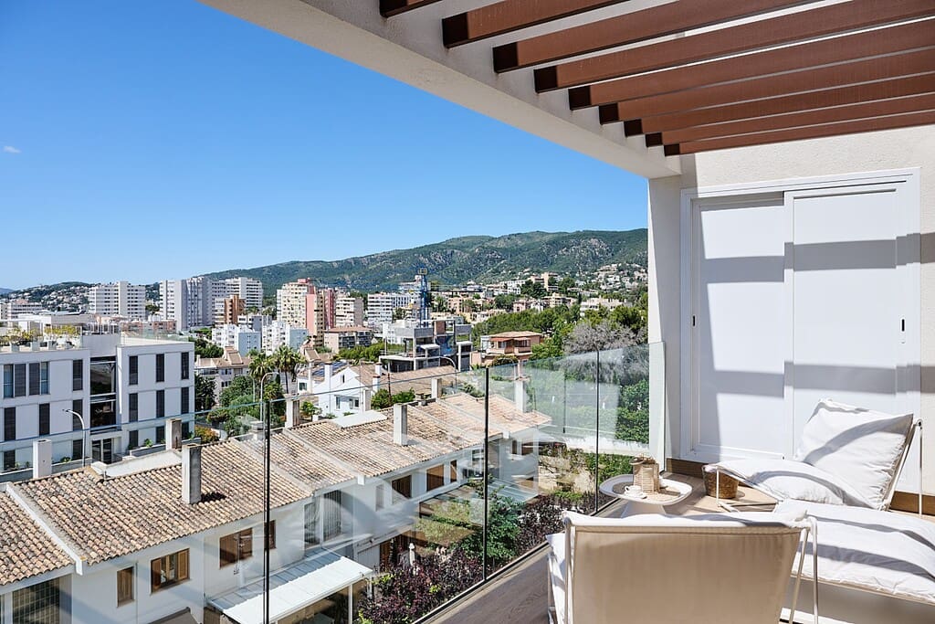3 soverom Penthouse til salgs i Palma de Mallorca med svømmebasseng - € 2 495 000 (Ref: 8636315)