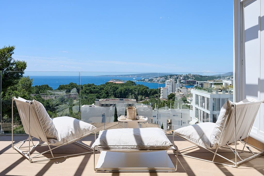 3 soverom Penthouse til salgs i Palma de Mallorca med svømmebasseng - € 2 495 000 (Ref: 8636315)