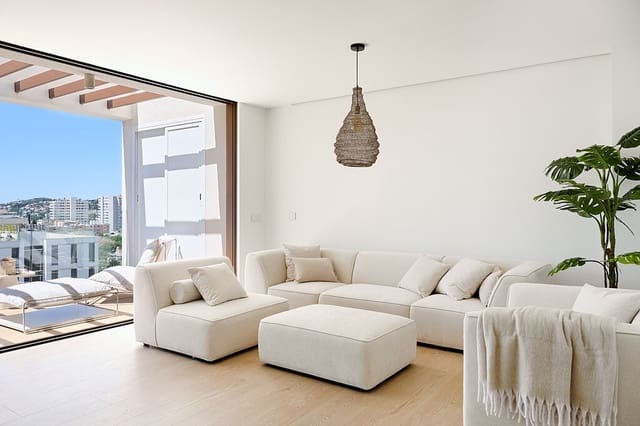 3 quarto Penthouse para venda em La Bonanova, Palma de Mallorca com piscina - 2 495 000 € (Ref: 8636315)