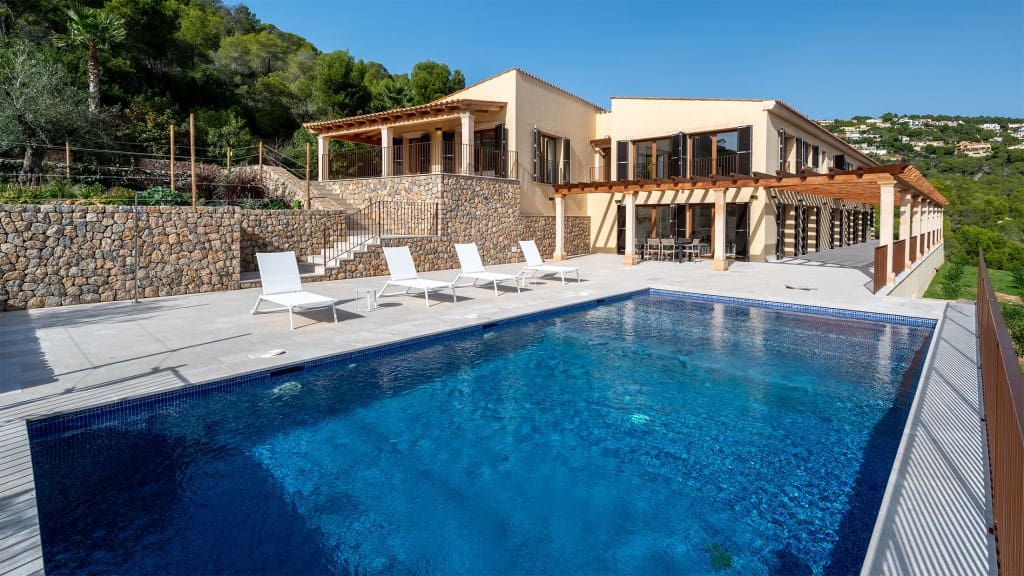 Chalet de 4 habitaciones en Puerto de Andratx en venta con piscina - 15.750.000 € (Ref: 8658293)