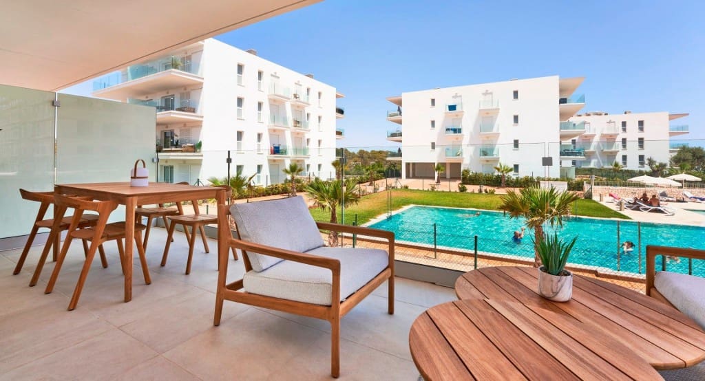 2 Zimmer Apartment zu verkaufen in Cala d'Or mit Pool - 398.000 € (Ref: 8766476)
