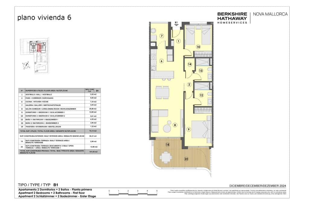 2 chambre Appartement à vendre à Capdepera avec piscine - 443 000 € (Ref: 8775873)
