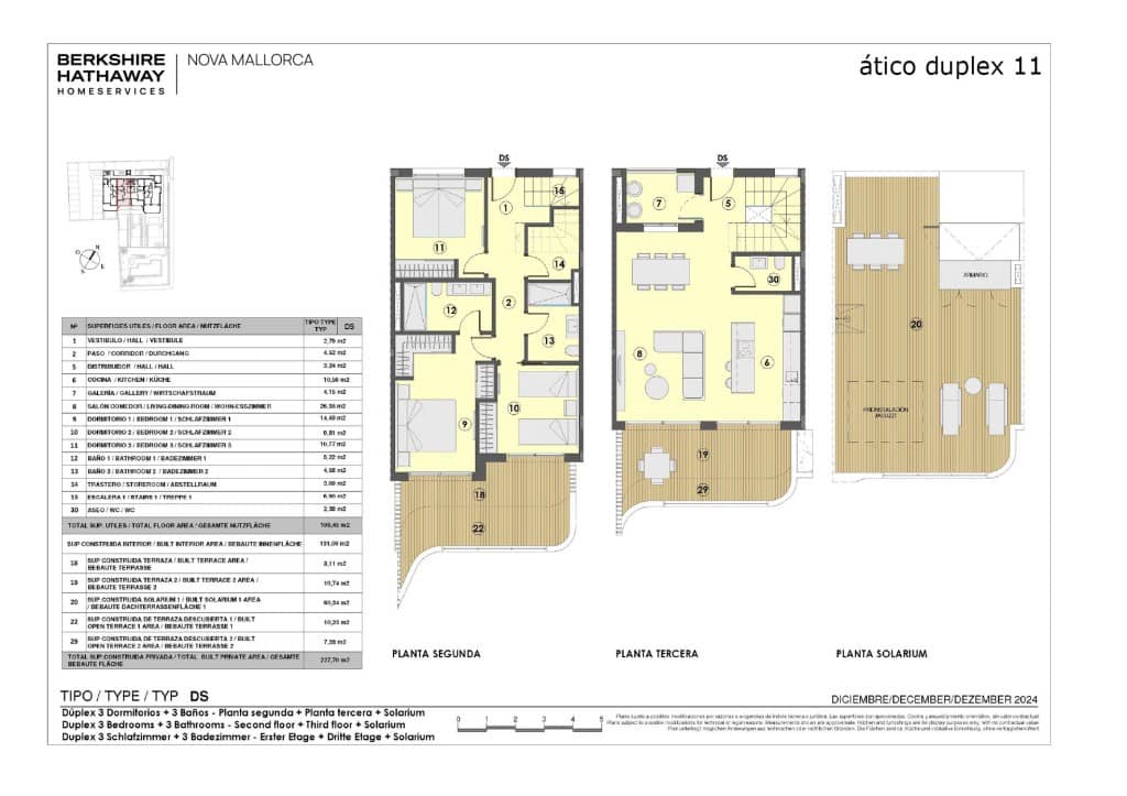 3 soveværelse Penthouse til salg i Capdepera med swimmingpool - € 780.000 (Ref: 8821722)